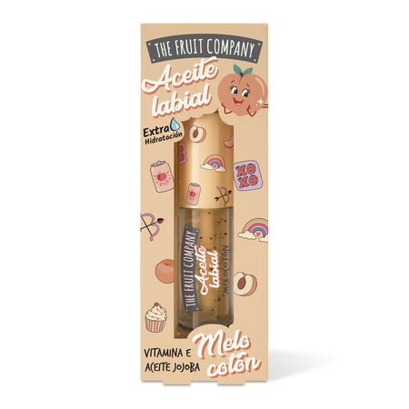 Aceite labial Fruit Company 3,6ml Melocotón
