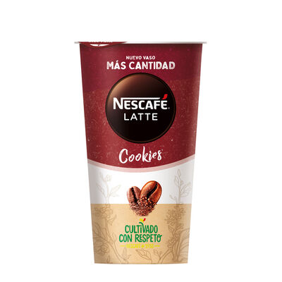 Café latte con cookies Nescafé 205ml