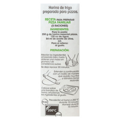 Harina Alipende 1kg especial pizza