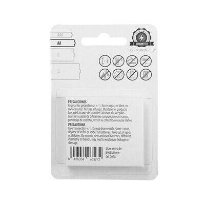 Pila Superalkaline Tm AA 1,5v 4 uds