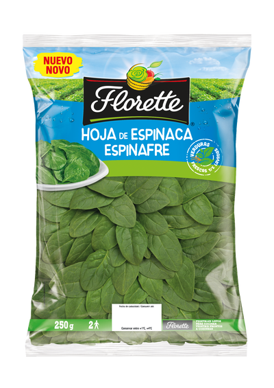 Hoja de espinaca Espinafre Florette 250g