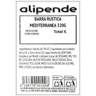 Barra r&uacute;stica mediterr&aacute;nea super 320g
