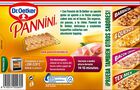 Pannini Dr Oetker 250g jamón y queso