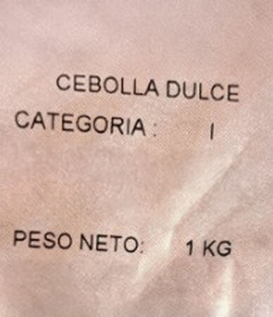 Cebolla dulce Freshnatur 1K