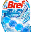 Limpiador Bref WC colgador gel brillante océano ártico