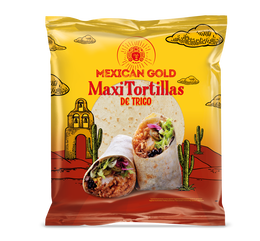 Tortilla de trigo Maxi Mexican Golf 370g
