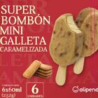 Helado mini bombón galleta Lotus Alipende 6 unid