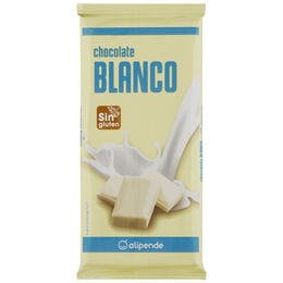 Chocolate blanco Alipende 100g