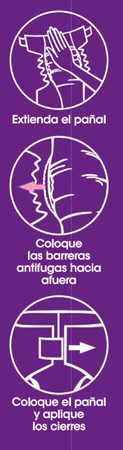 Pa&ntilde;al Bodyplus 100 uds talla 3 4-10kg