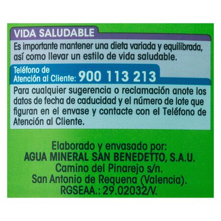 Refresco lima-limón Alipende botella 2l zero