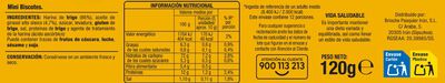 Mini biscotes Alipende 120g