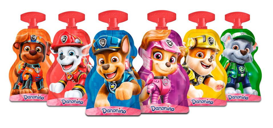 Petit Danonino para llevar pack 4 fresa