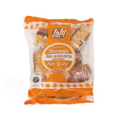 Bizcocho Laly naranja sin lactosa y sin az&uacute;car 450g