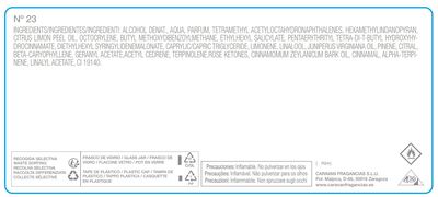 Eau de toilette Caravan mujer 150ml n&ordm;23