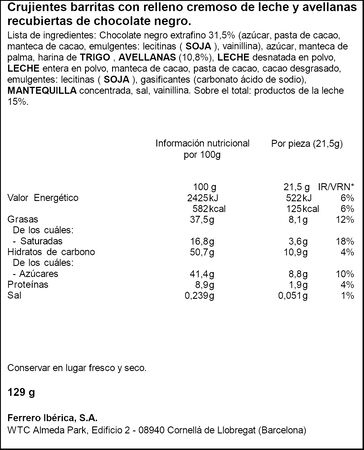 Chocolatina Kinder Bueno dark pack 3