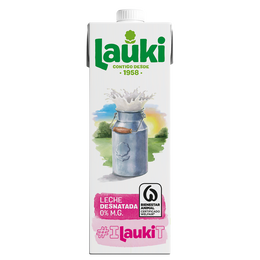 Leche Lauki 1l desnatada