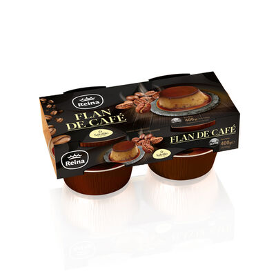 Flan Reina pack 4 café salzillo