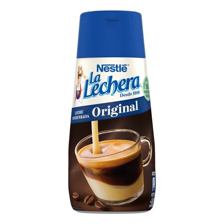 Leche condensada La Lechera 450g sirve fácil