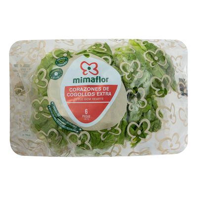 Corazón de lechuga bandeja 6uds