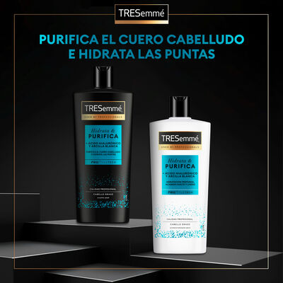 Champ&uacute; Tresemm&eacute; 685ml purifica&hidrata