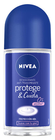 Desodorante roll-on Nivea 50ml protege&cuida sin alcohol