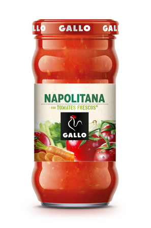 Salsa napolitana para pasta y pizza Gallo 350g