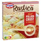 Pizza R&uacute;stica Dr. oetker 505g 5 quesos