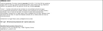 Omega 3-6-9 Corpore Diet 40 cápsulas