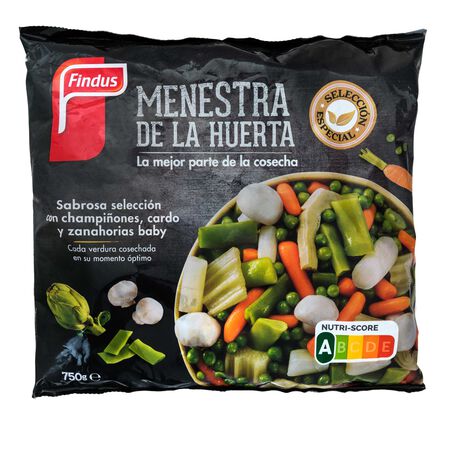 Menestra de la huerta Findus 750g