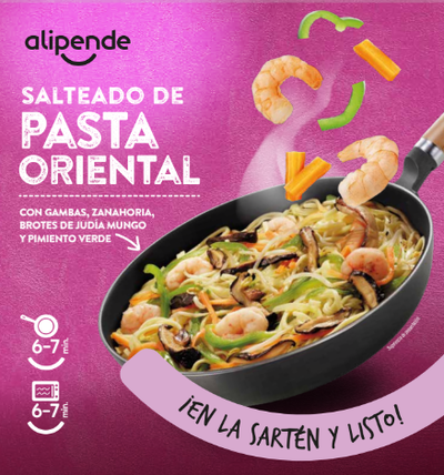 Salteado Alipende 500g pasta oriental