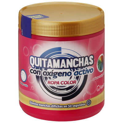 Quitamanchas oxigeno activo en polvo Lanta 1kg para ropa de color