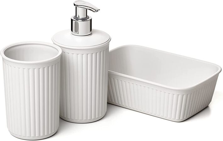 Organizador de baño Tatay 3 unidades pergamon