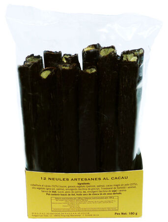 Barquillos al cacao 150g