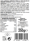 Pasta fresca tortellini relleno de ricota Alipende 250g