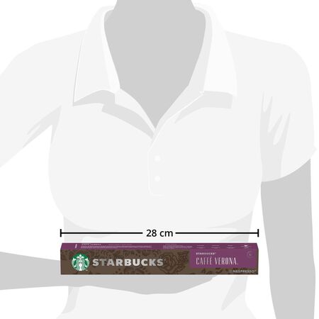 Café caffè verona intensidad 10 Starbucks 10 cápsulas