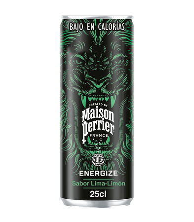 Bebida energética sabor Lima-Limón Maison Perrier Energize 25cl