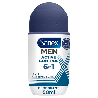 Desodorante Roll on Sanex Men Active Control 50 ml