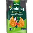 Tortita de cereales y patata extracrunch sabor campesina Vitalday 93g
