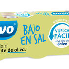 At&uacute;n bajo en sal Calvo pack 3 en aceite oliva