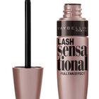 Máscara de pestañas Maybelline lash sensational intense black pearl efecto abanico