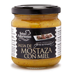 Salsa asturianas 210g mostaza con miel