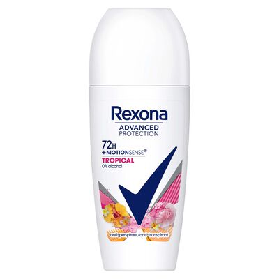 Desodorante Roll-On 75 h Rexona 50 ml Tropical