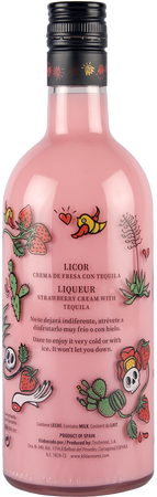 Crema de fresa con tequila Teichenn&eacute; 70cl