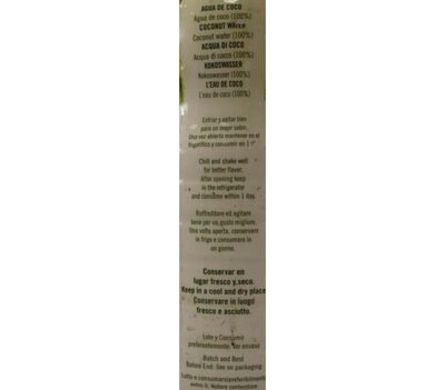 Agua de coco 0% azúcar añadido Tesoro Natural 1l