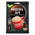 Caf&eacute; soluble Nescaf&eacute; 3 en 1. Sobres de caf&eacute;, leche y az&uacute;car 10x16g