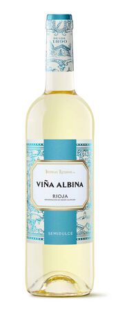 Vino blanco DO Rioja Viña Albina semidulce