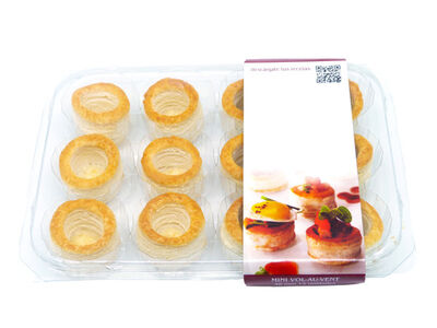 Vol au vent mini musfi´s 12u