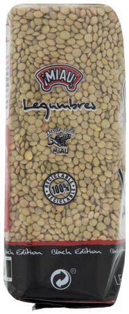 Lenteja Miau black edition 1kg verdina