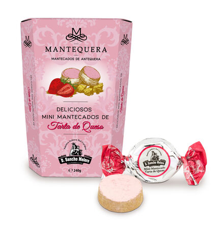 Mantecado mini Mantequera 240g de tarta de queso