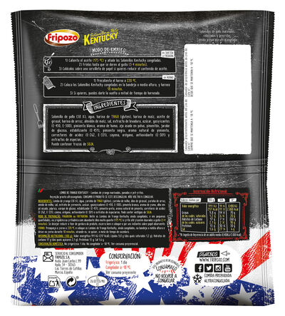 Solomillo de pollo kentucky Fripozo 250g